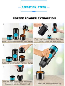 Mini Espresso Electrique - USB inclus - Café Partout